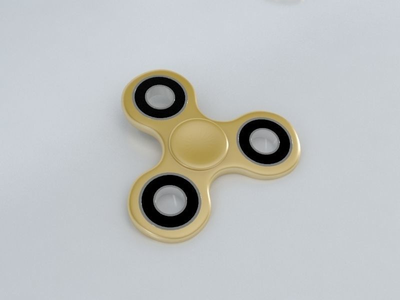 8 Spinner Fidget Widget - Pack 03 3D model_7