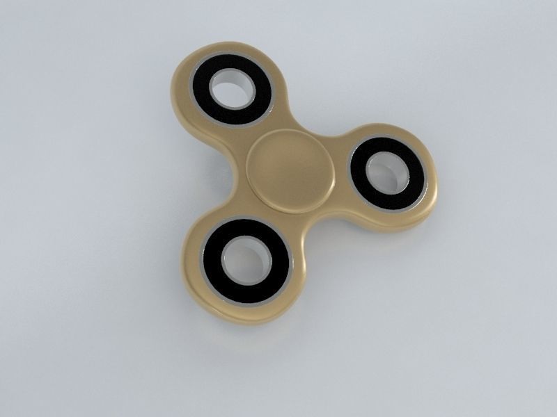 8 Spinner Fidget Widget - Pack 03 3D model_4