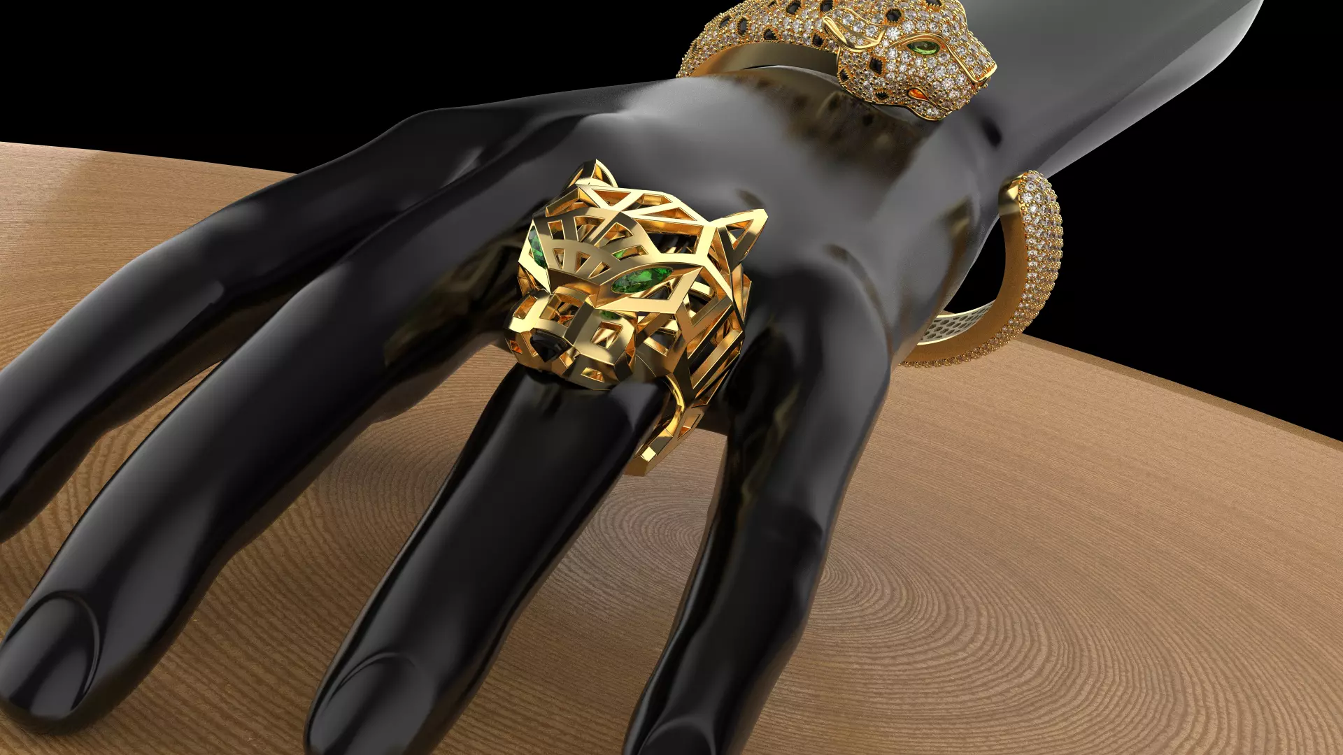 Panthera Ring Original 3D print model