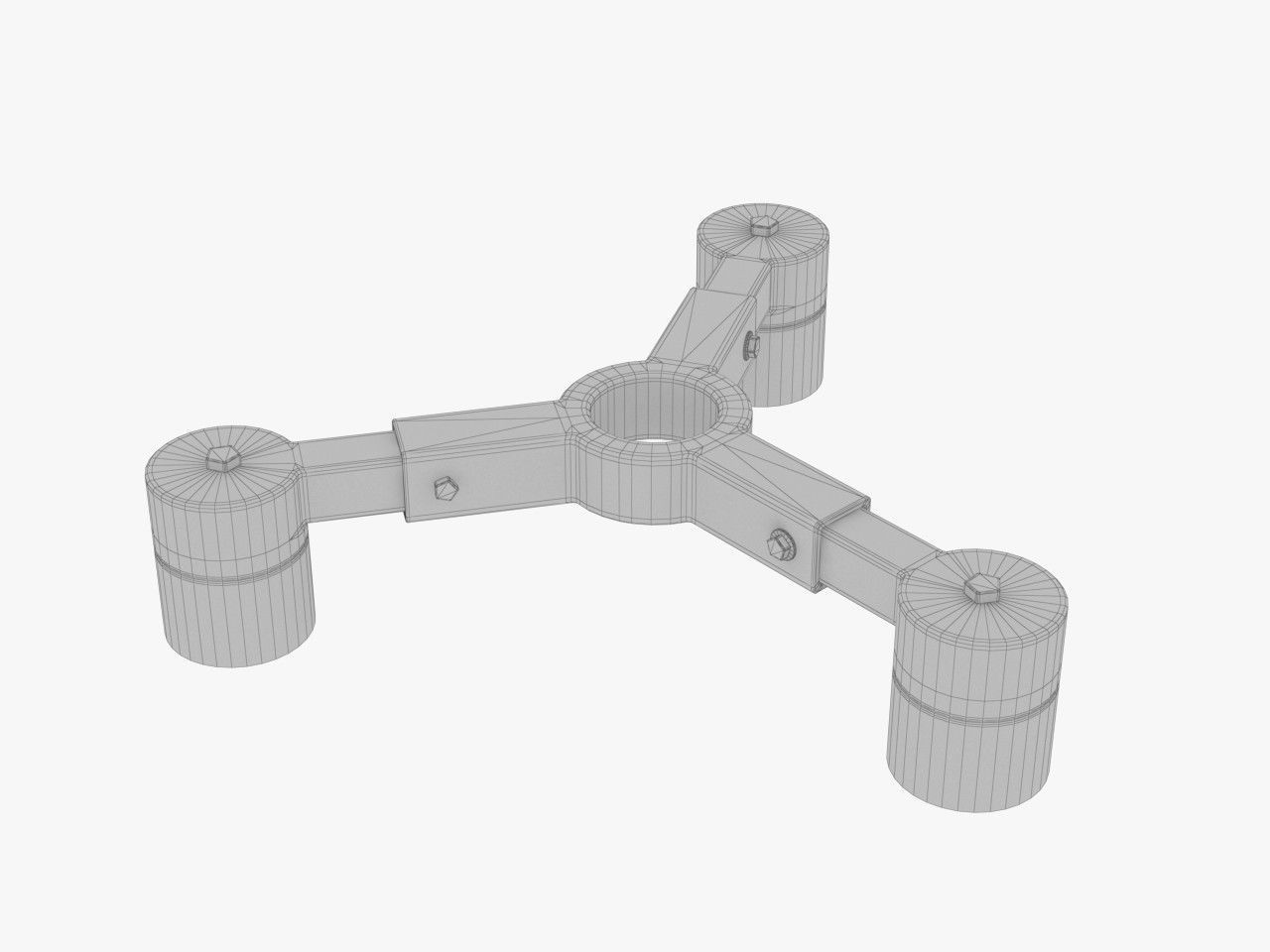 Traffic Lights Set 3D model_38