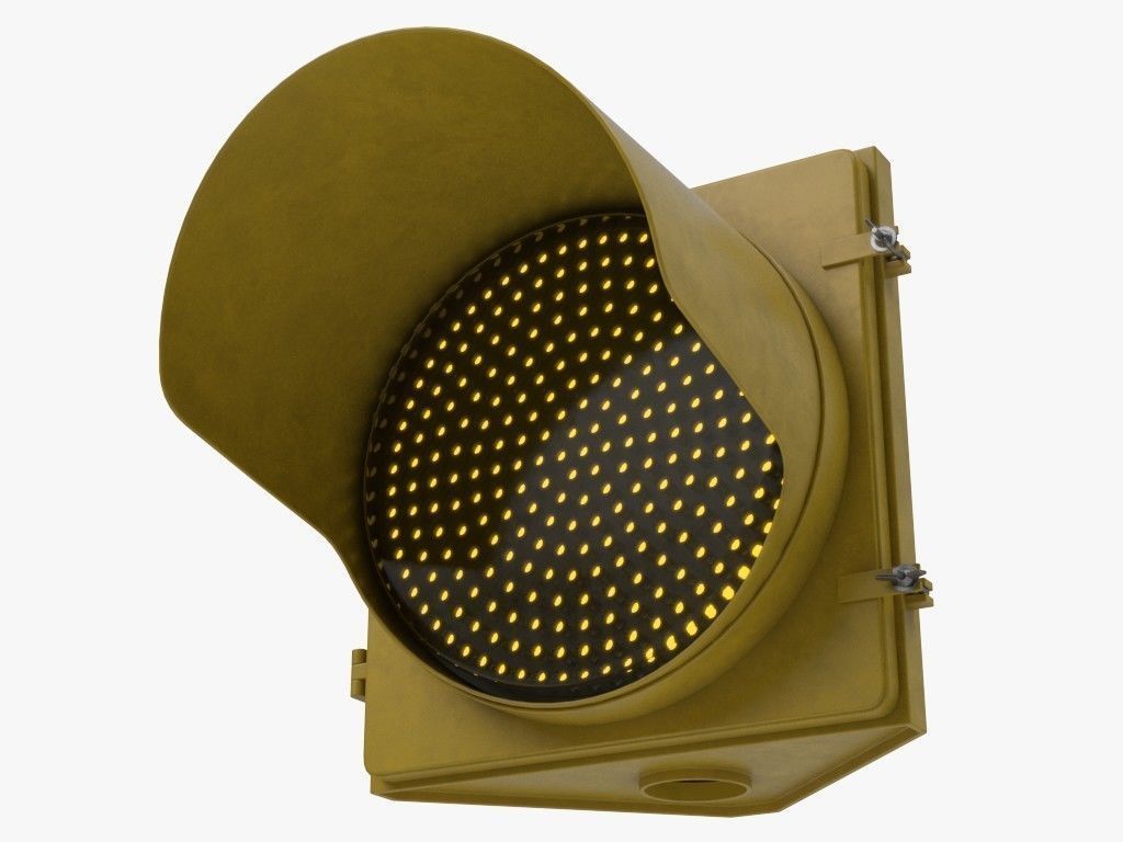 Traffic Lights Set 3D model_17