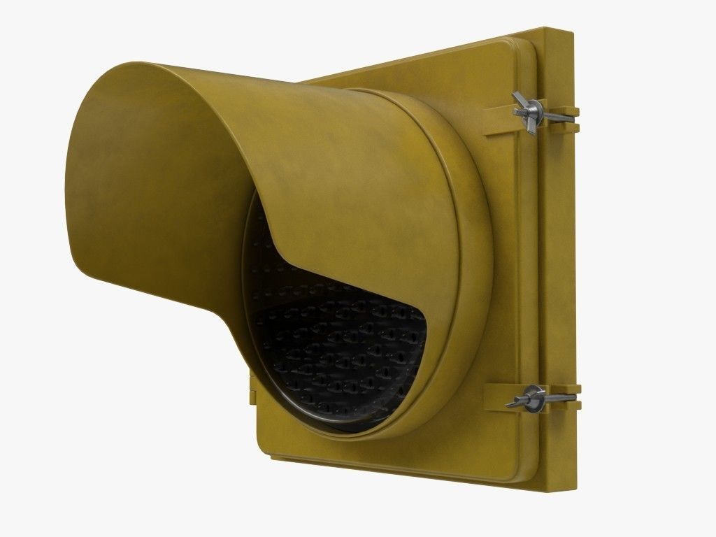 Traffic Lights Set 3D model_16