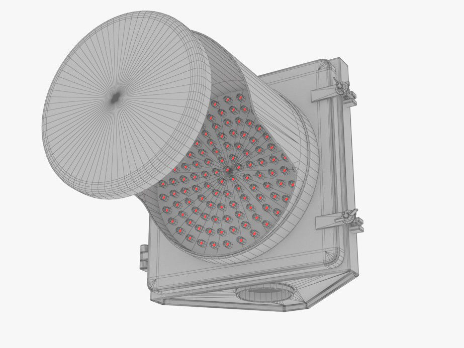 Traffic Lights Set 3D model_51