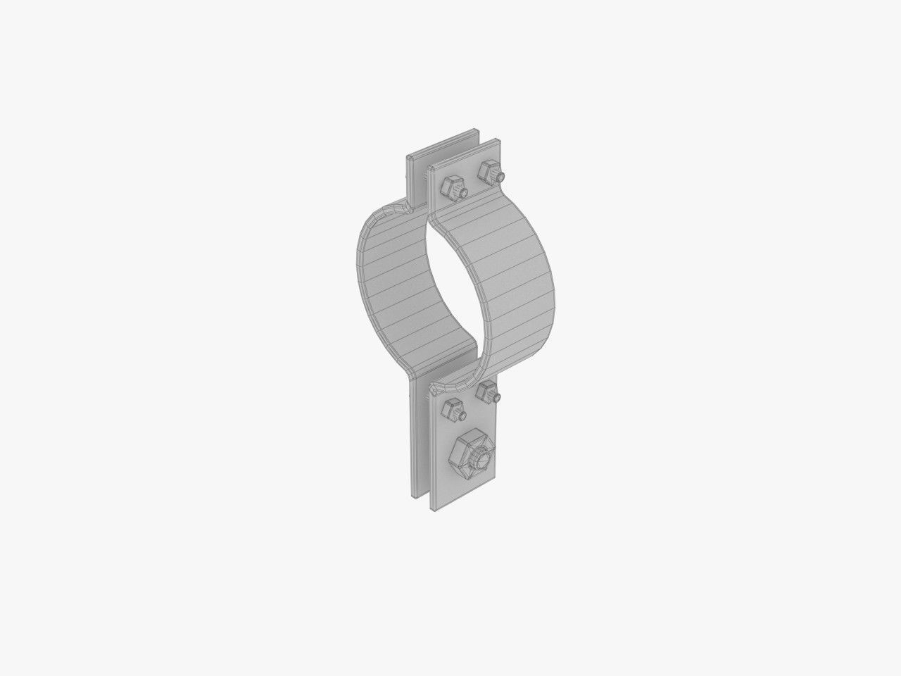 Traffic Lights Set 3D model_44