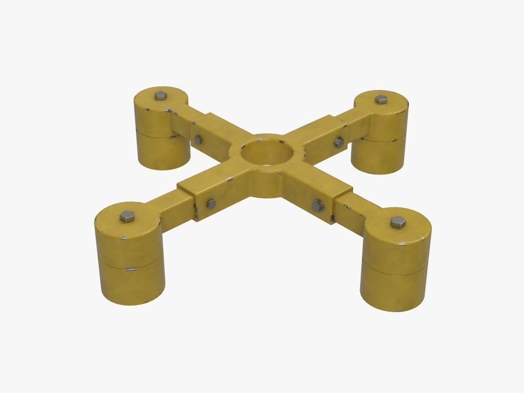 Traffic Lights Set 3D model_20