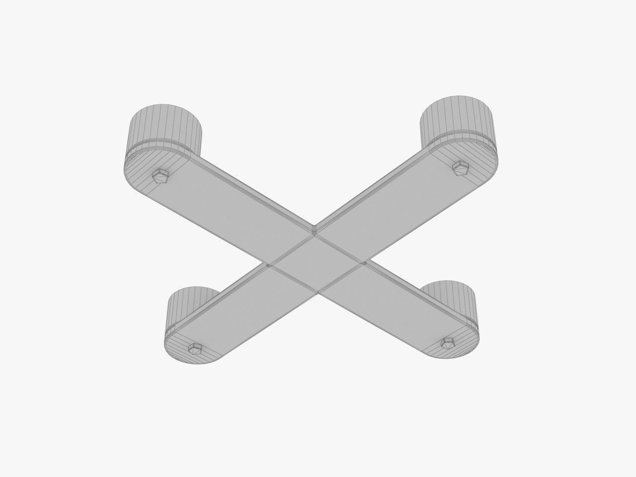 Traffic Lights Set 3D model_40