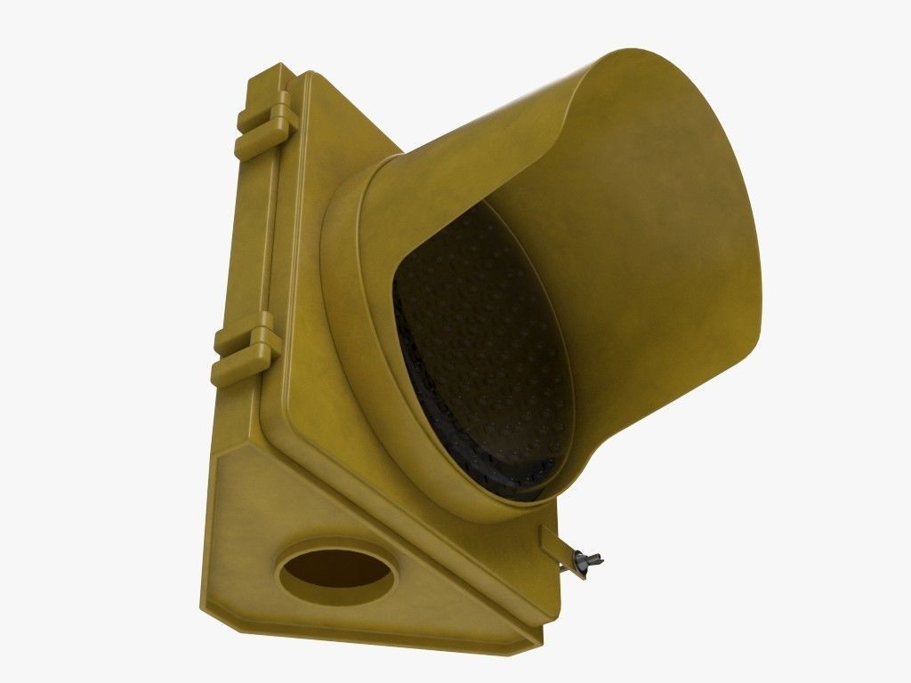 Traffic Lights Set 3D model_15