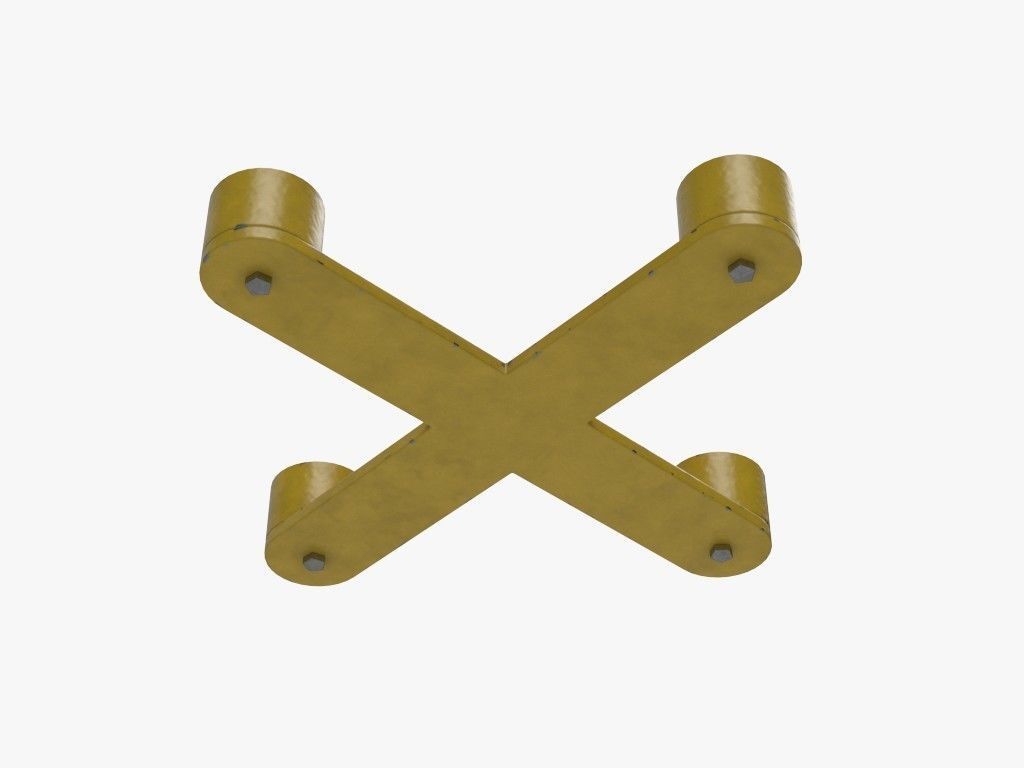 Traffic Lights Set 3D model_24