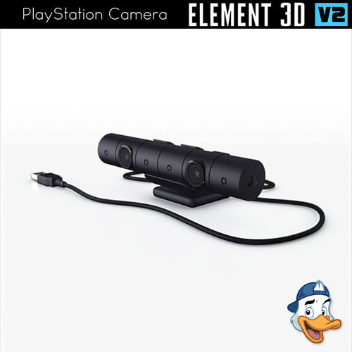 PlayStation Camera for Element 3D 3D model
