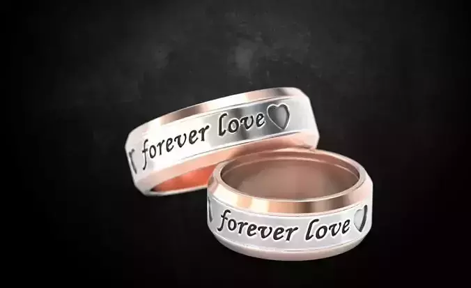 Wedding rings for a love couple 59