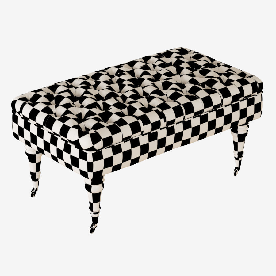 Pouf Isabel 3D model_4