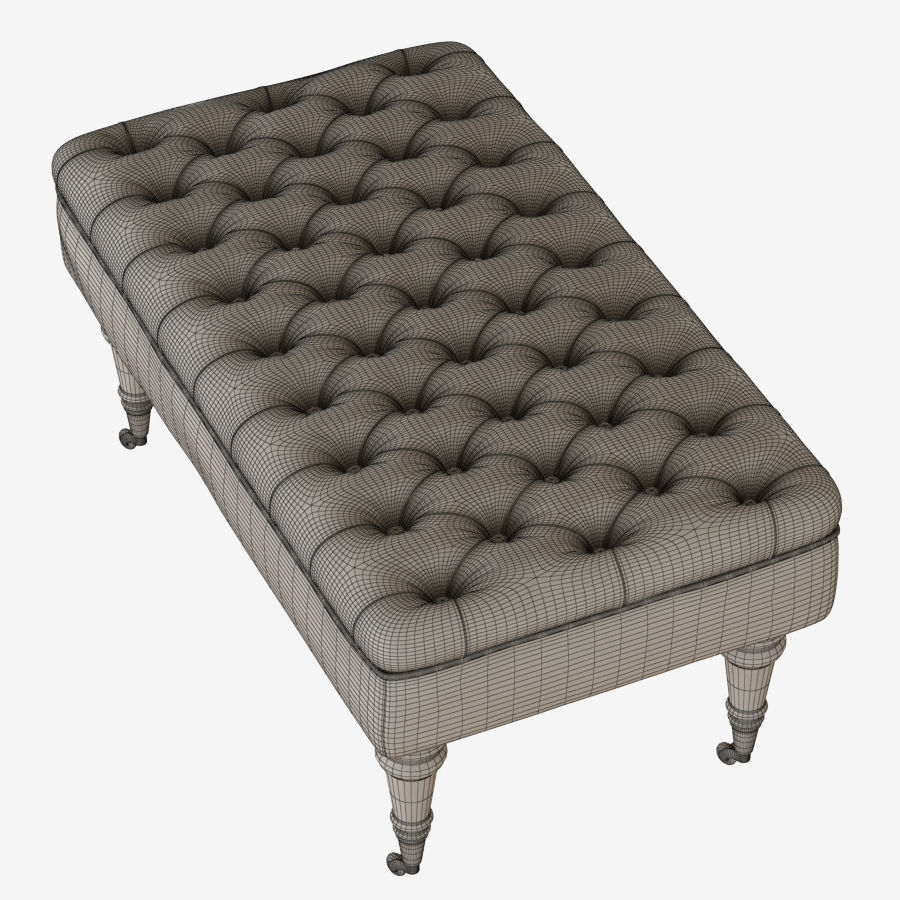 Pouf Isabel 3D model_3