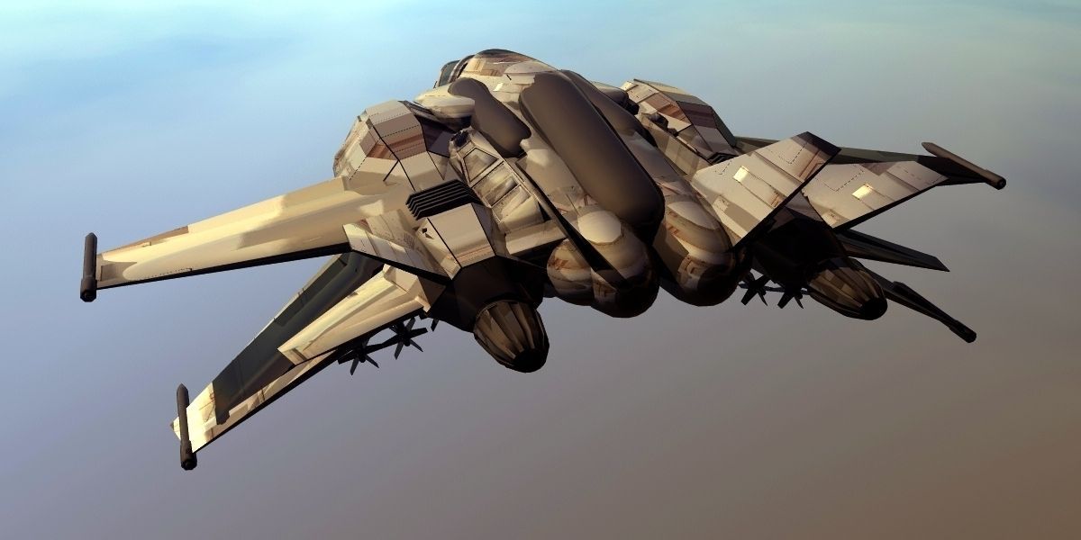 Mx25 Star Fighter 3D model_3
