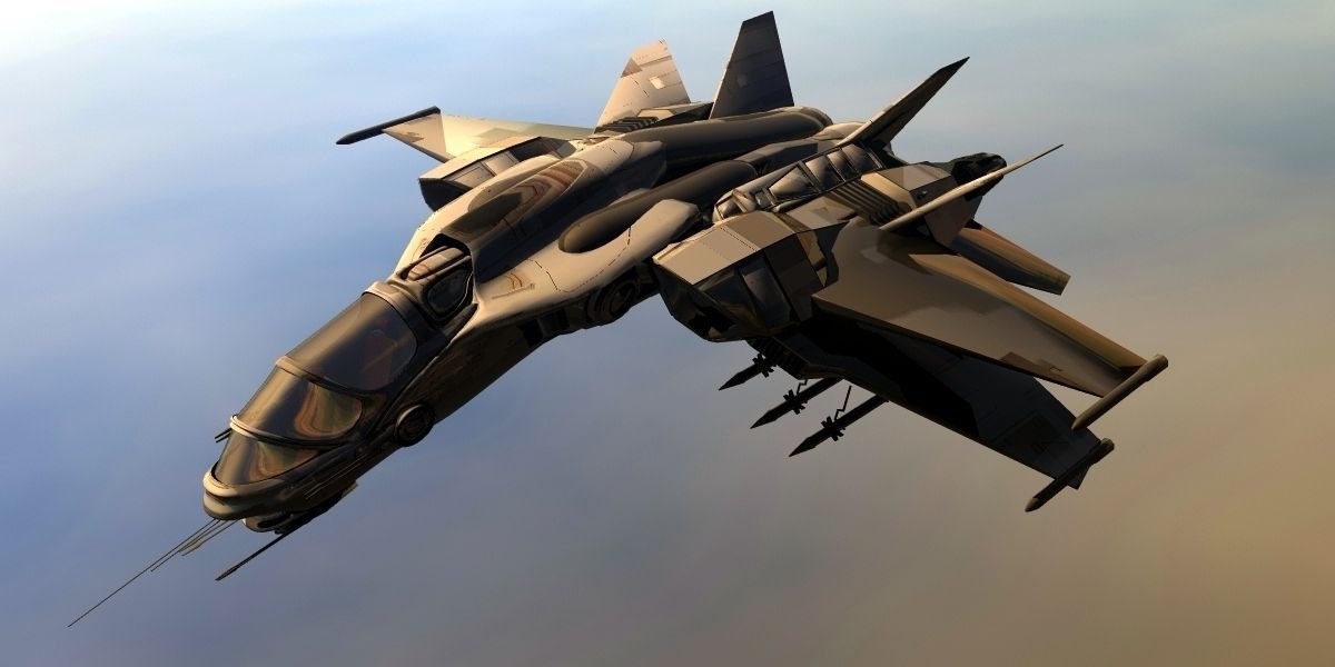 Mx25 Star Fighter 3D model_1