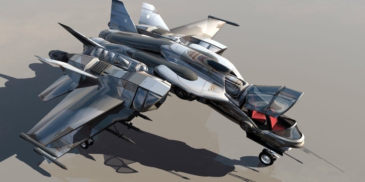 Mx25 Star Fighter 3D model_7