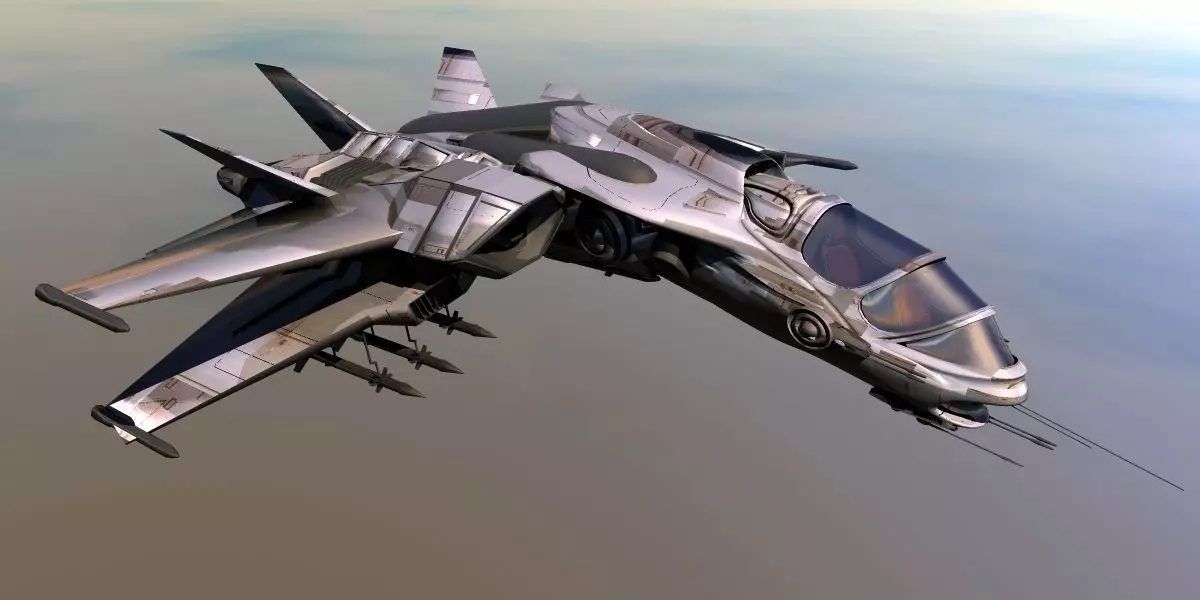 Mx25 Star Fighter 3D model_0