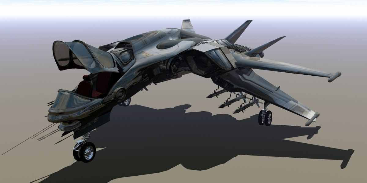 Mx25 Star Fighter 3D model_6