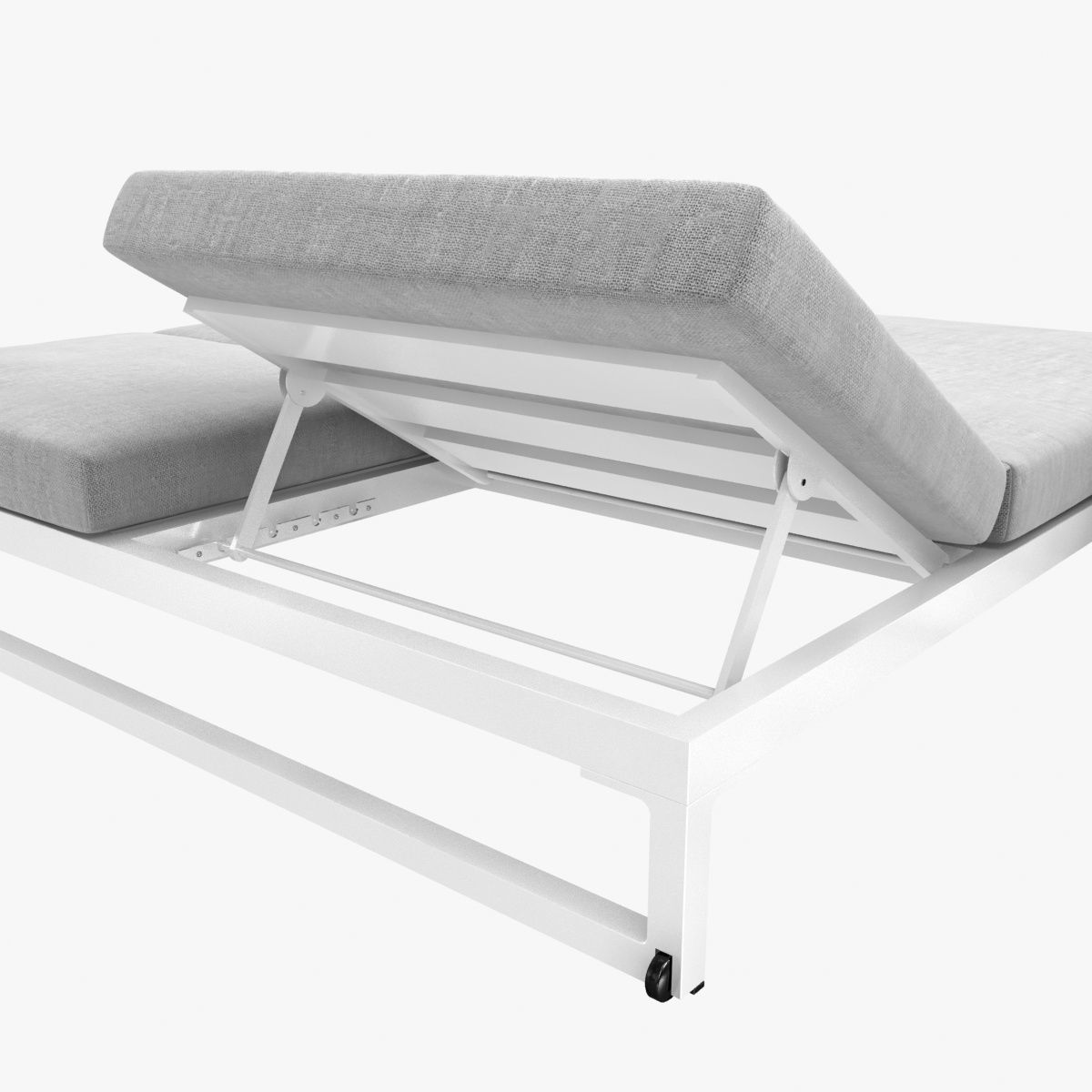 Kettal landscape double sun lounger 3D model_4