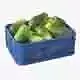 Papaya Plastic Crate Low-poly 3D model 7
