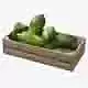 Papaya Wooden Crate Low-poly 3D model 7