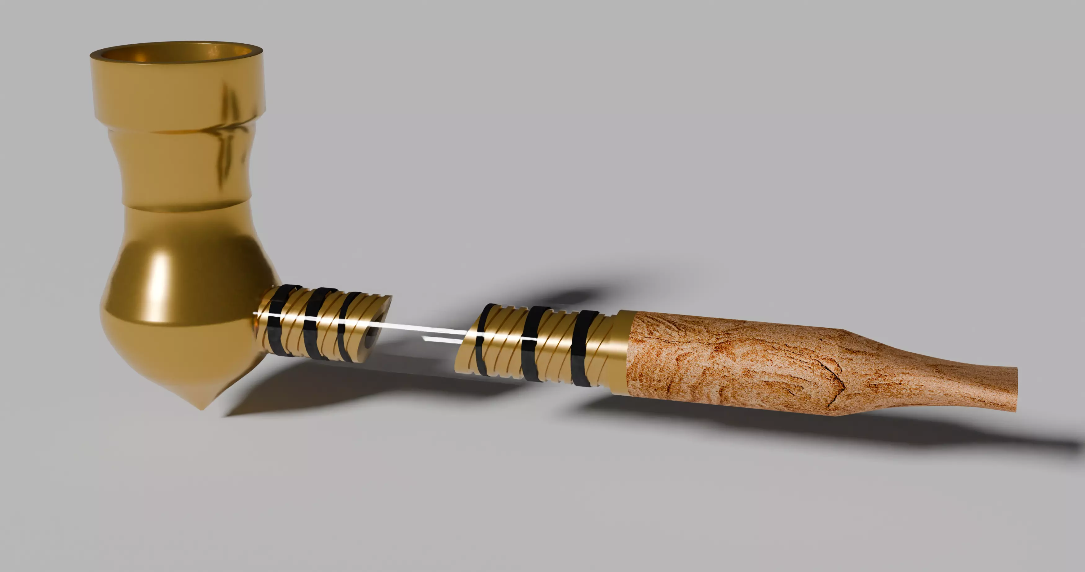 Smoking Pipe 3D model