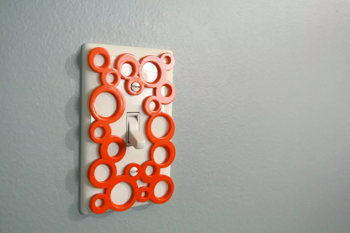 Decorative switch-plate Free 3D print model