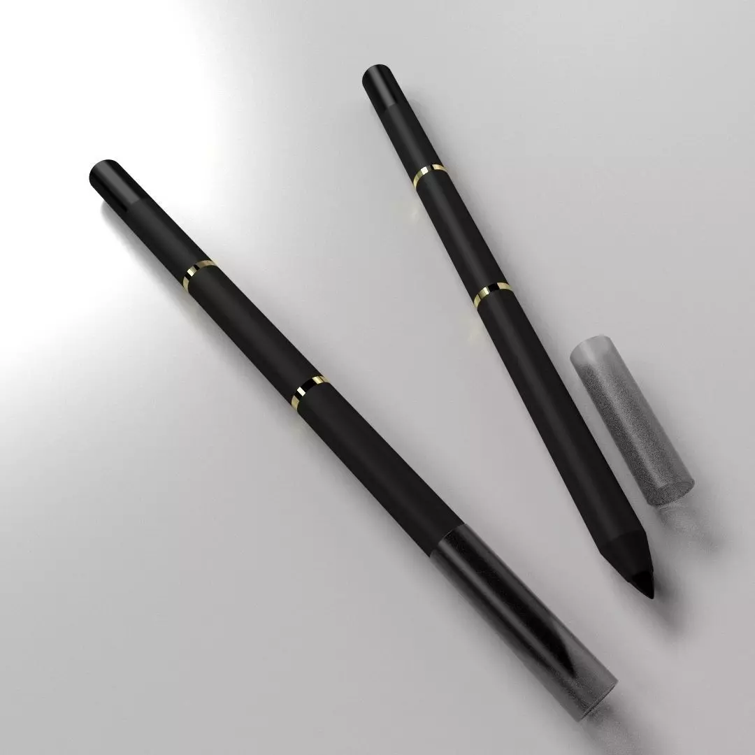 Eyeliner Pencils 3D model_0