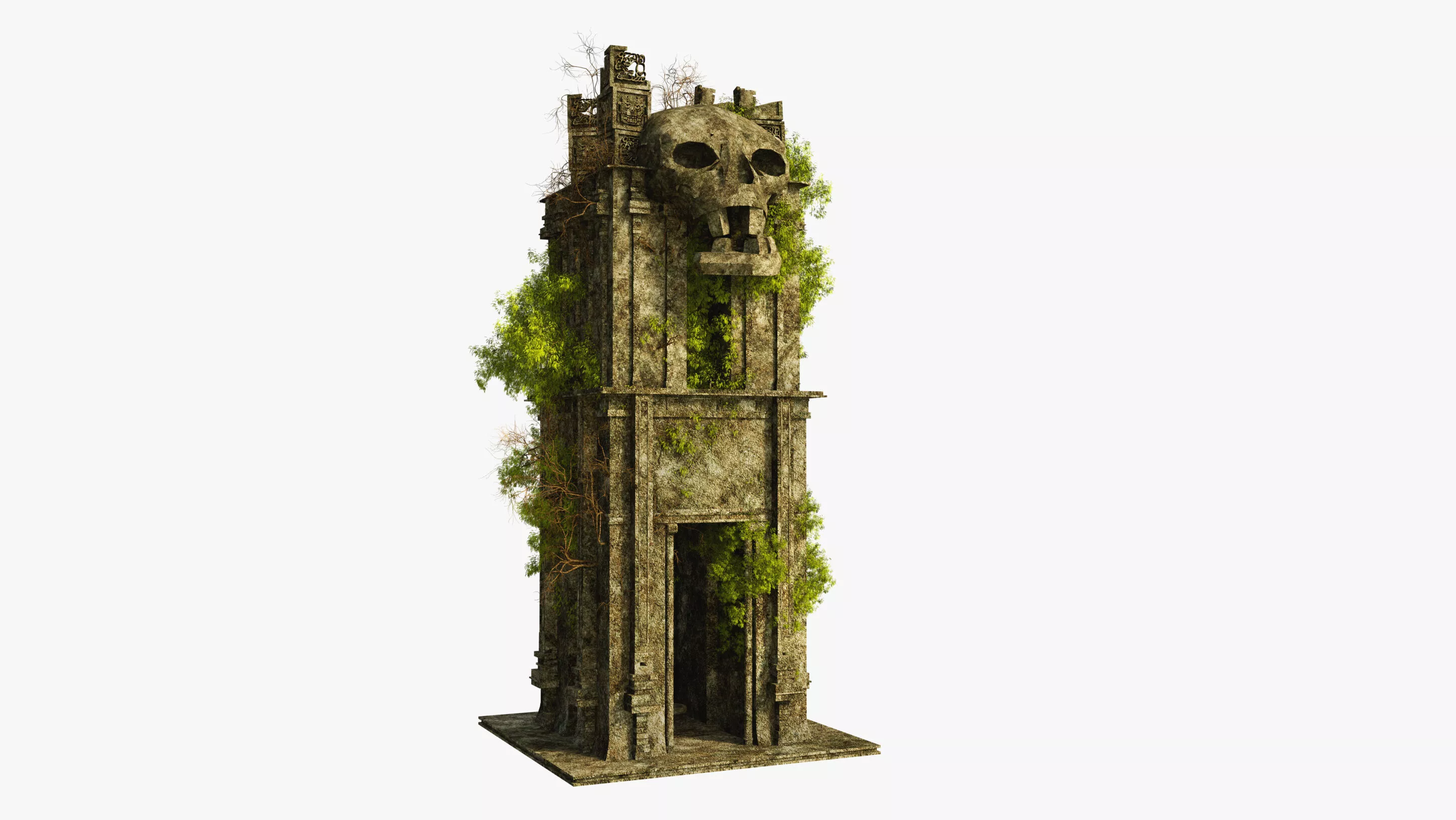 Lost Temple 3D model