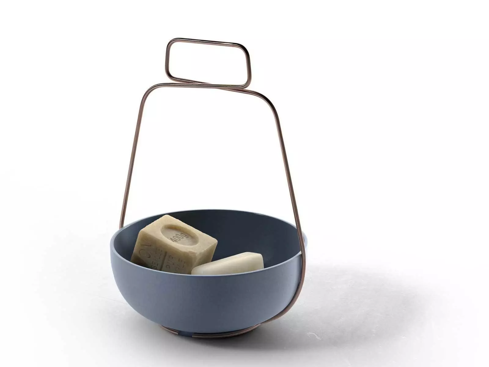 Savon De Marseille Soaps with Muselet Bowl 3D model_0