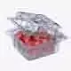 Strawberry Fruit Box Plastic Transparent Low-poly 3D model 7