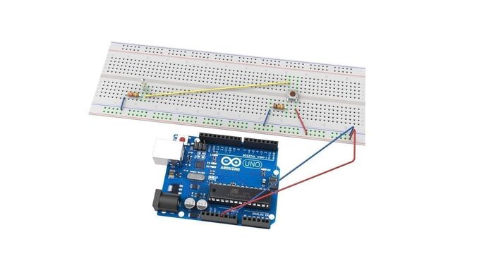 Arduino breadboard 3D model