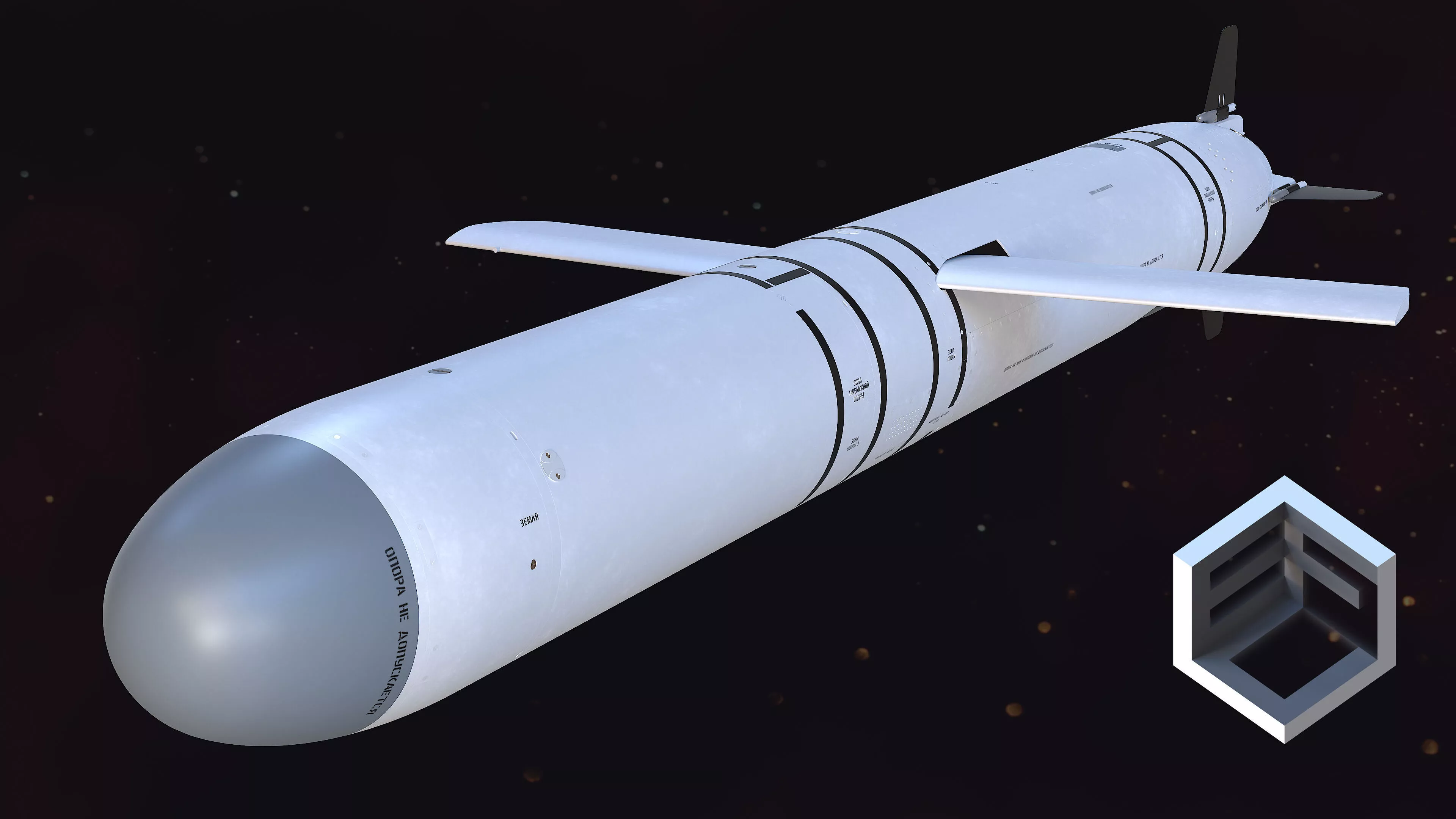 3M-14E Kalibr 3D model