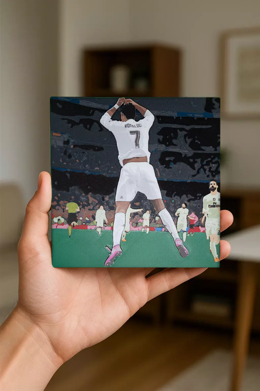 Ronaldo - SIUU Celebration 3D print model
