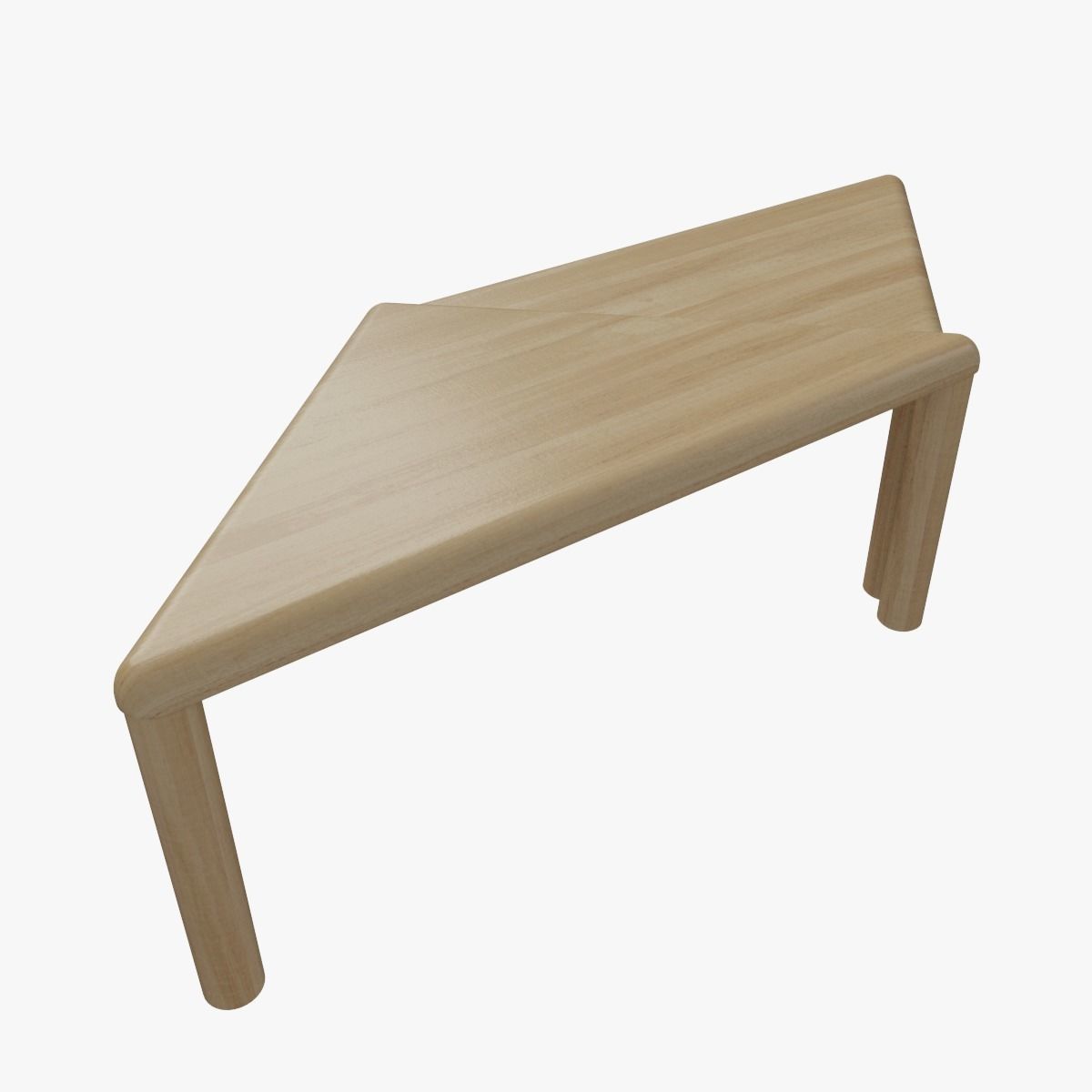 Coffee Tables Low-poly 3D model_2