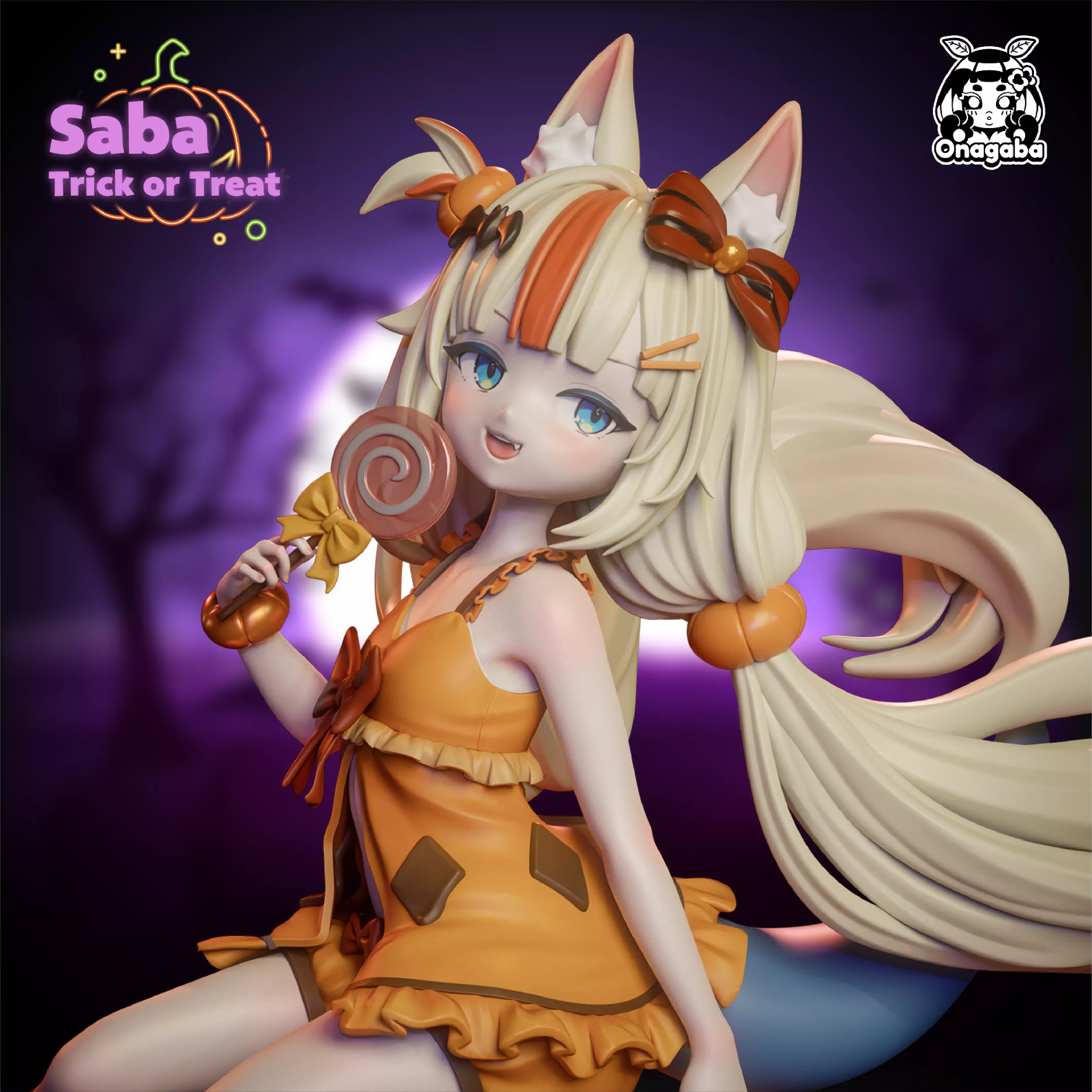 Halloween Saba 3D print model