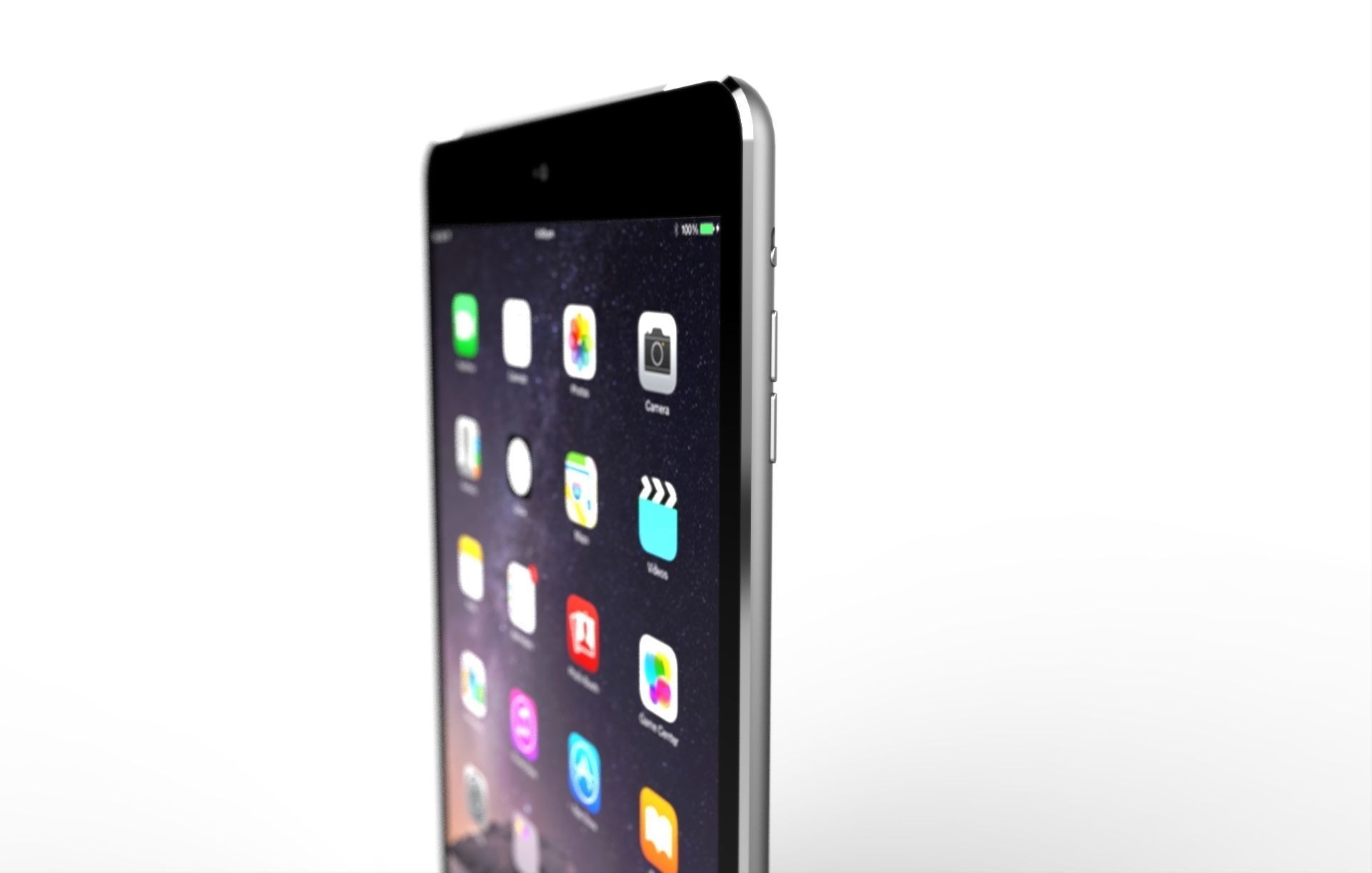 iPad Mini 2nd Generation 3D model_2