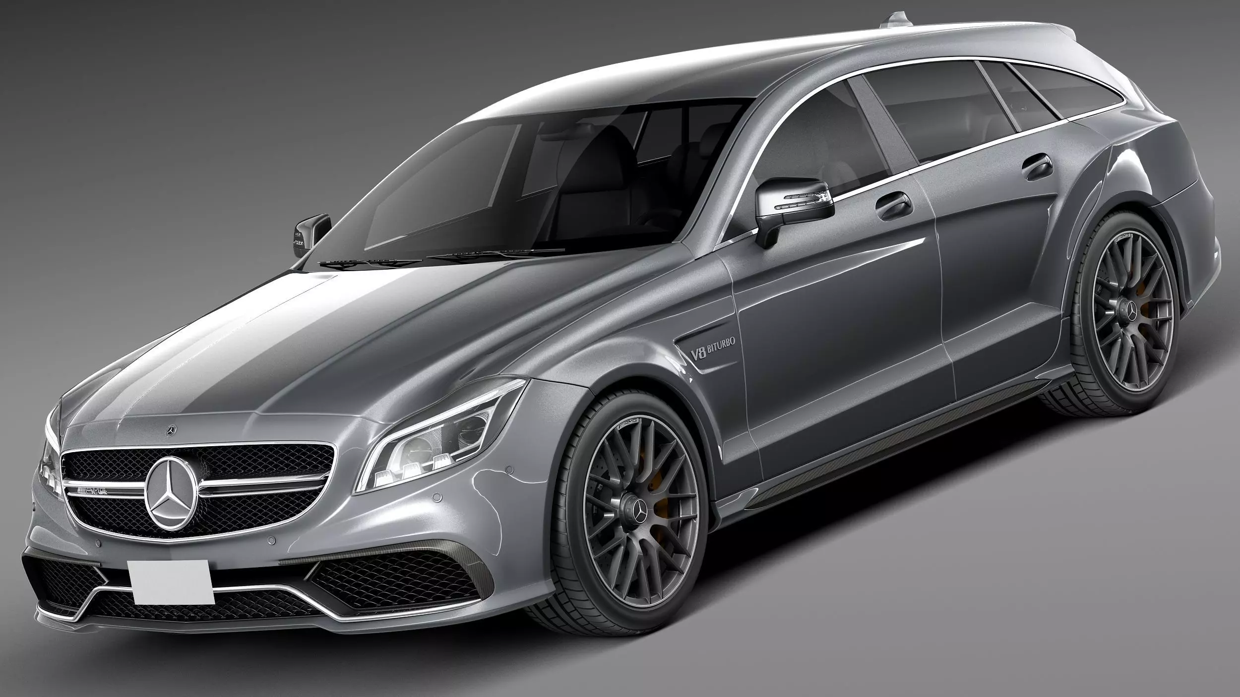 Mercedes-Benz CLS63 AMG Shooting Brake 2015 3D model