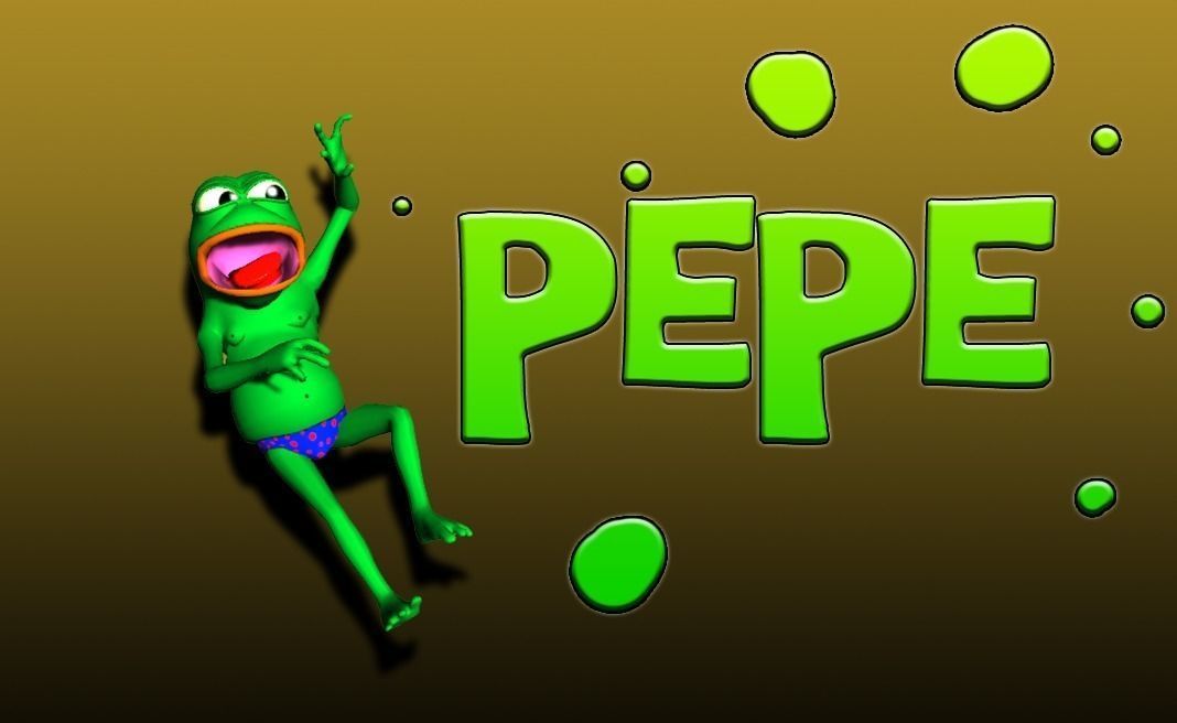 Pepe the frog Low-poly 3D model_0