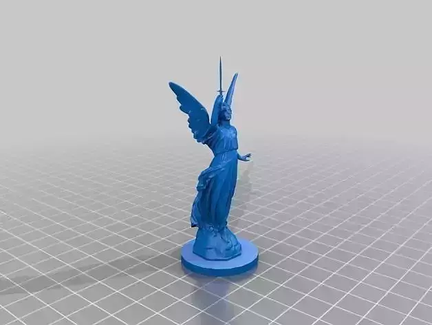 Winged Victory with Sting Free low-poly 3D model