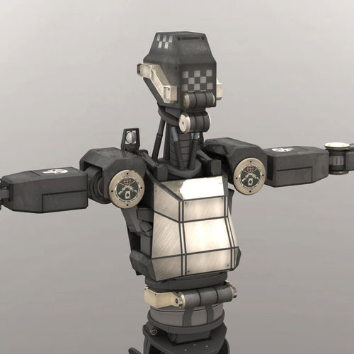 Sentinel Bot 3D model
