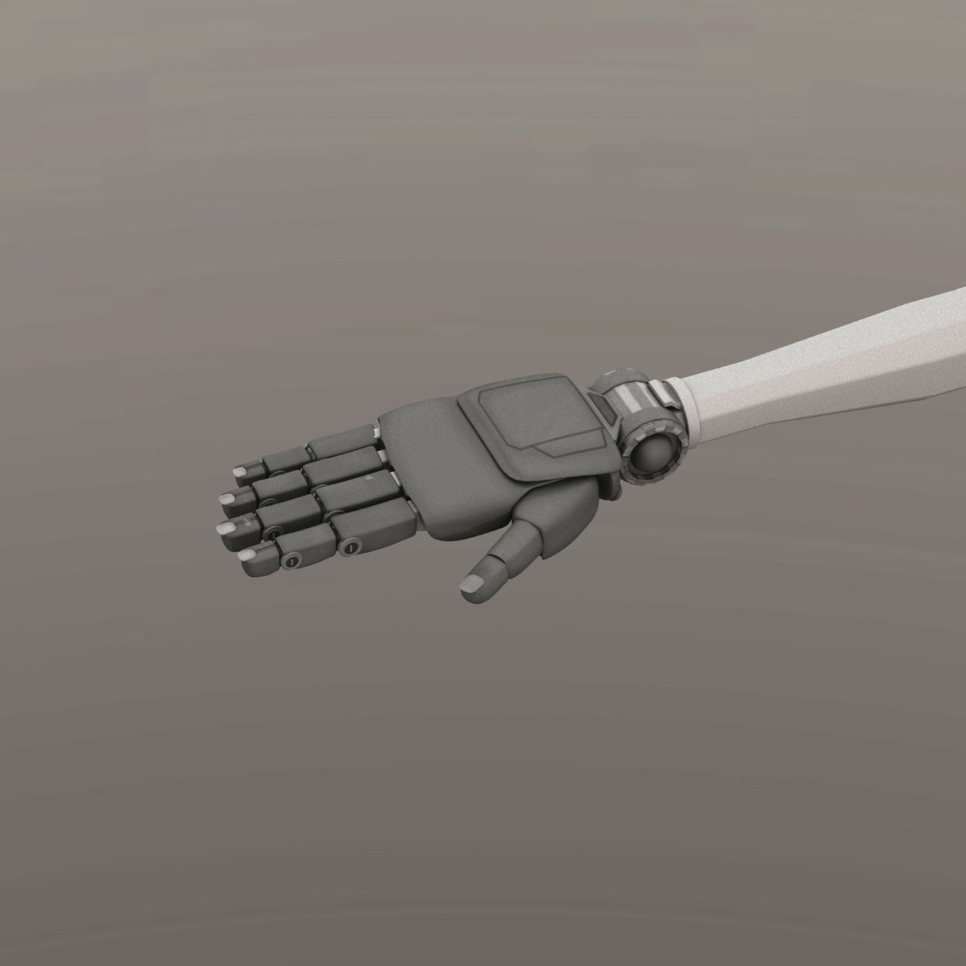 Main Frame Rigged 3D model_7