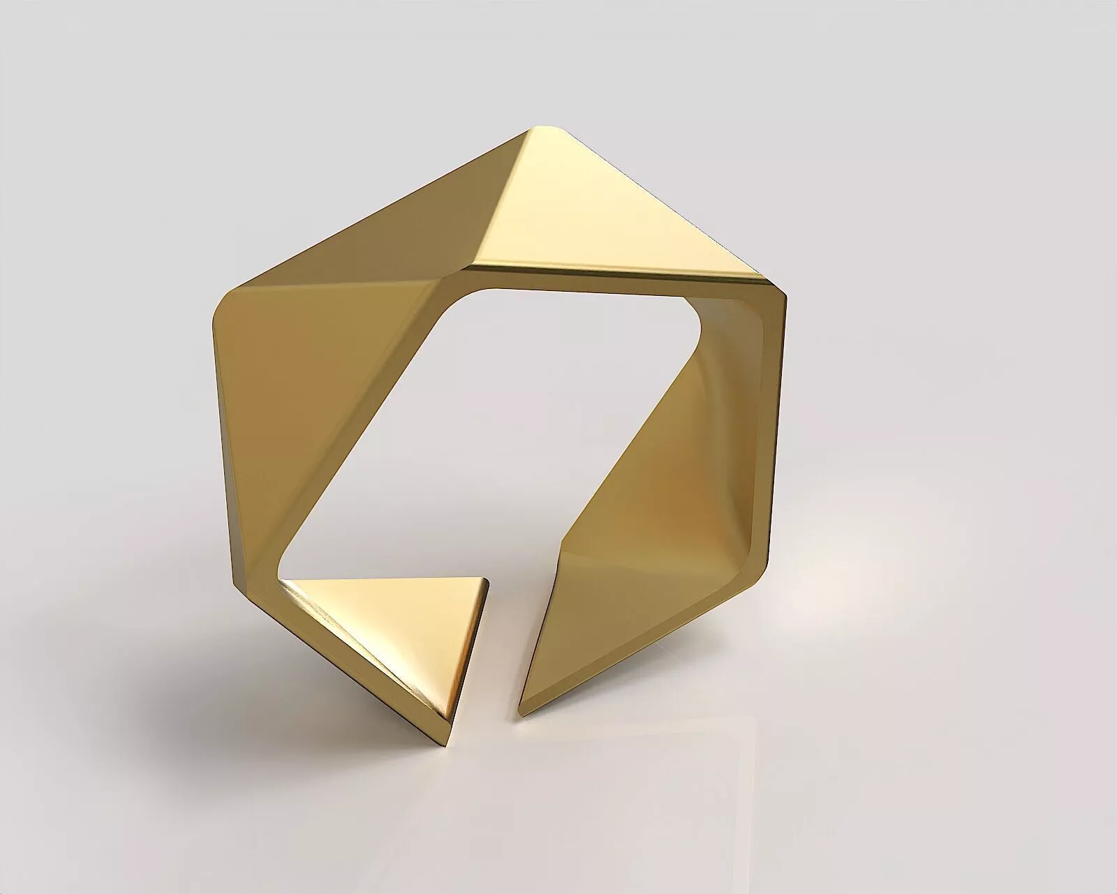 UNIQUE RING 3D print model