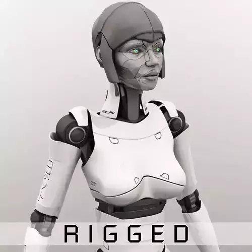 2ndGen Rigged 3D model