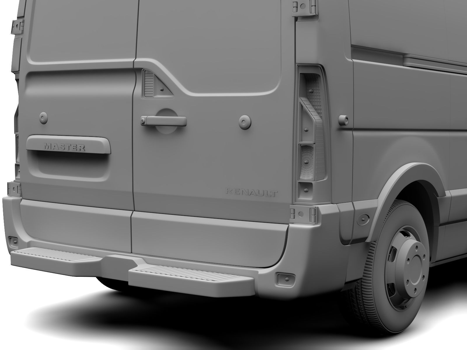Renault Master L3H2 Van 2017 3D model_15