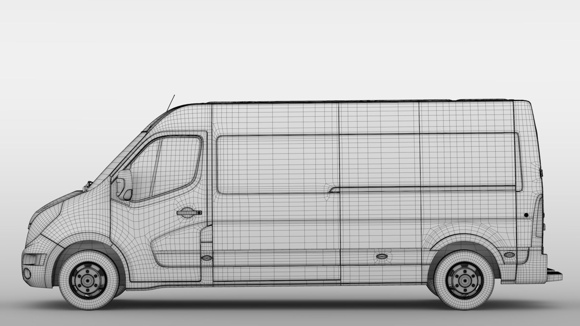 Renault Master L3H2 Van 2017 3D model_16