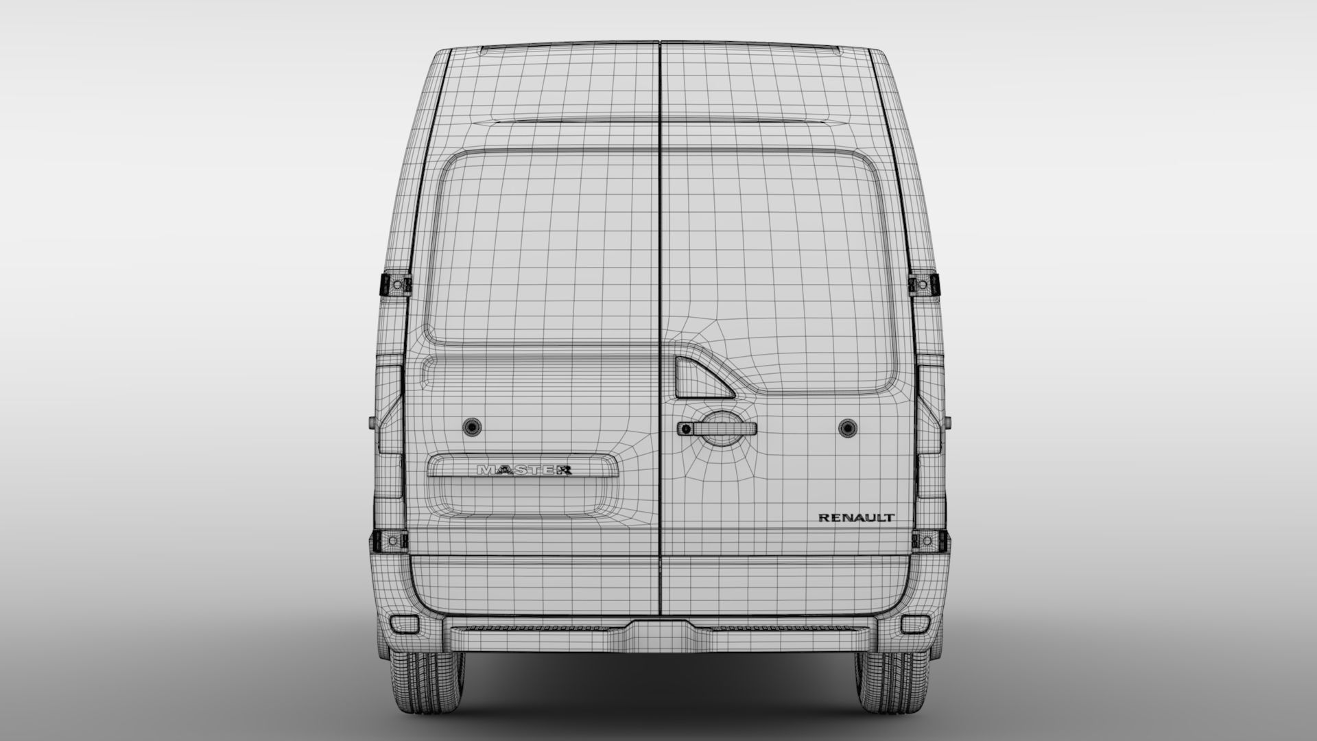 Renault Master L3H2 Van 2017 3D model_17
