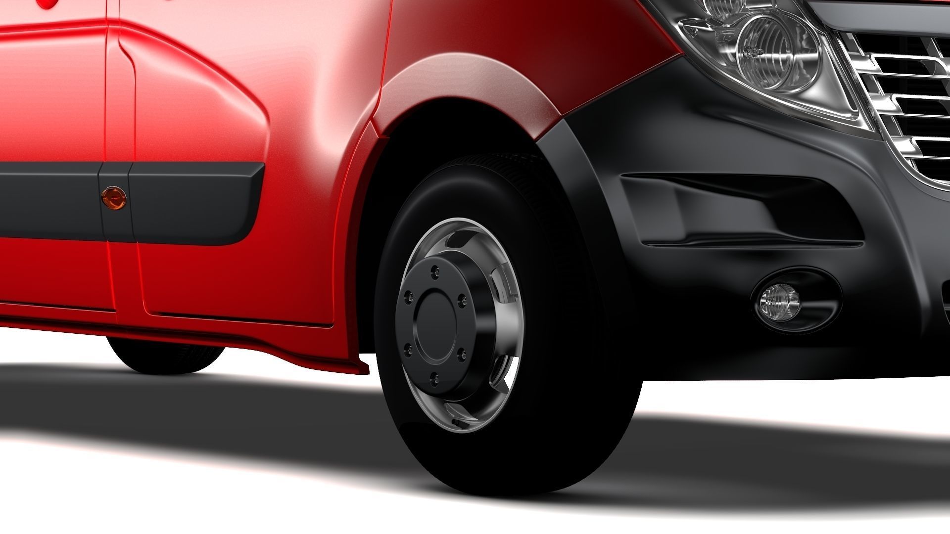 Renault Master L3H2 Van 2017 3D model_2