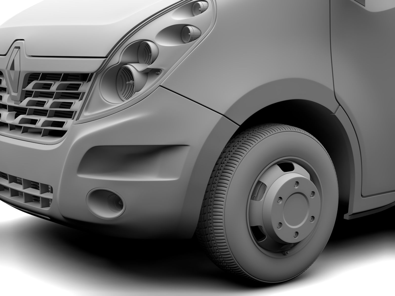 Renault Master L3H2 Van 2017 3D model_11