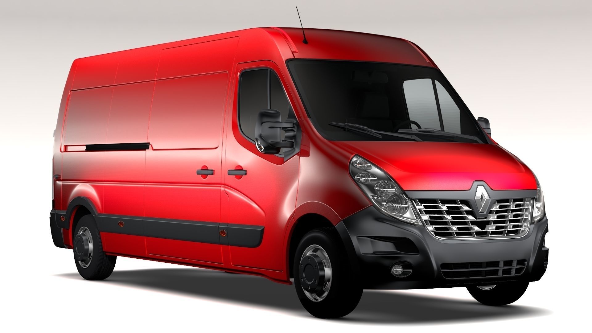 Renault Master L3H2 Van 2017 3D model_3