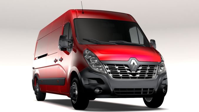 Renault Master L3H2 Van 2017 3D model
